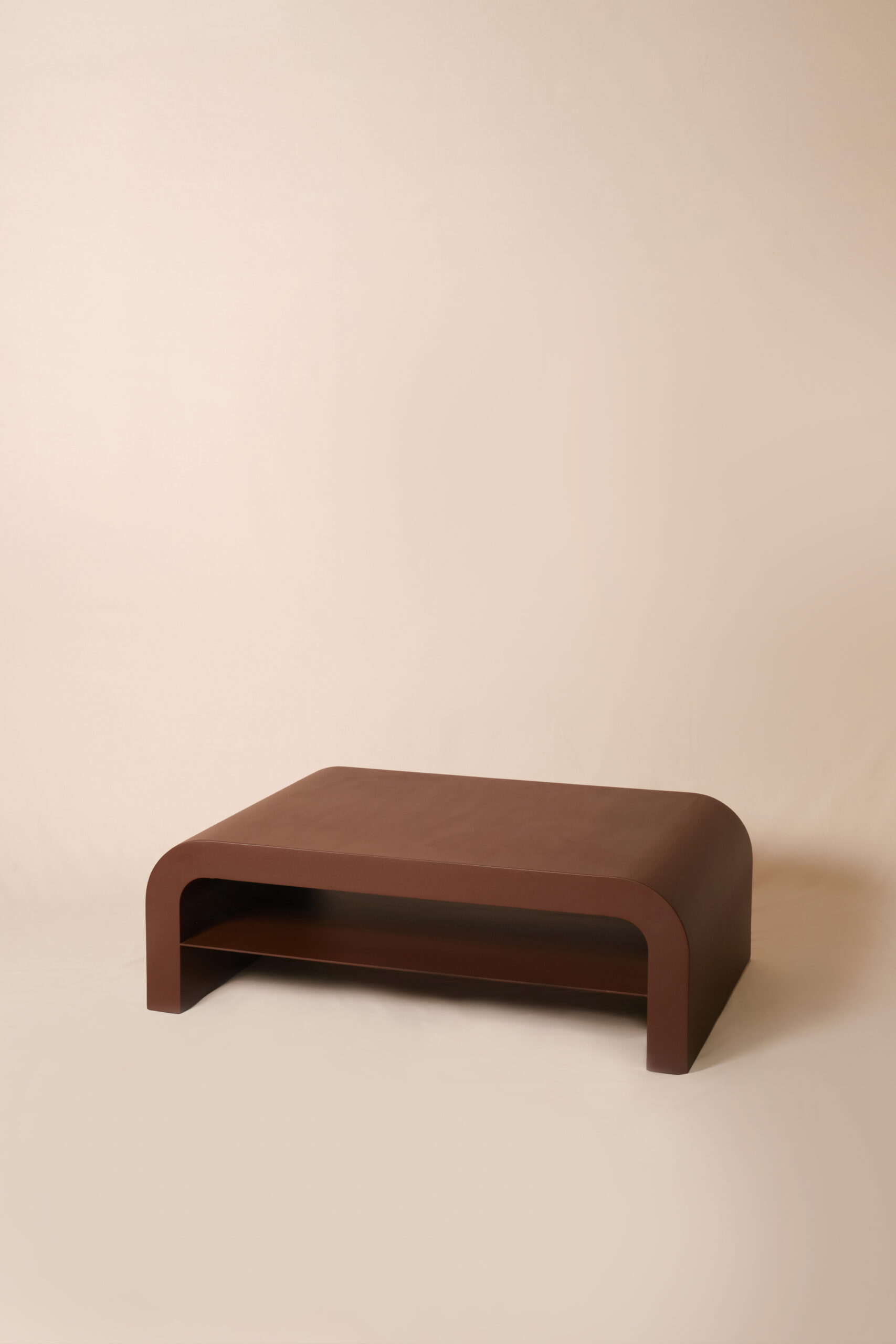 Table basse Gaïa avec étagère – Image 2