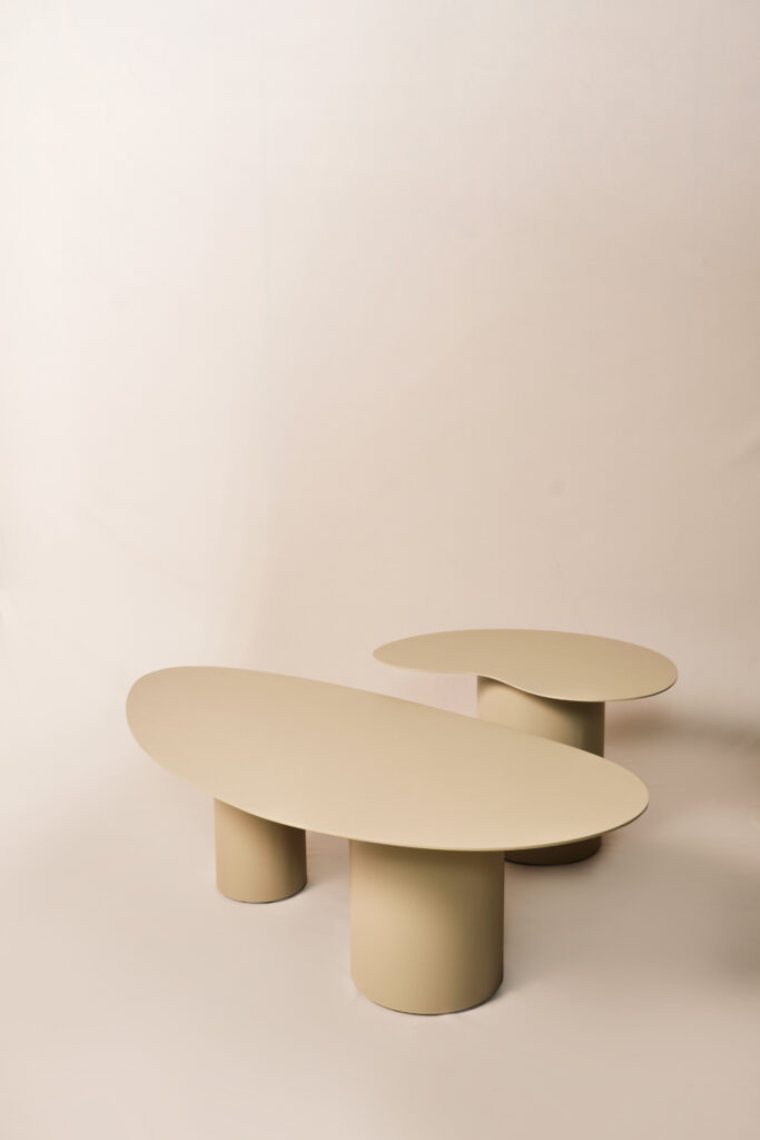 Duo Table basse Demeter Acier